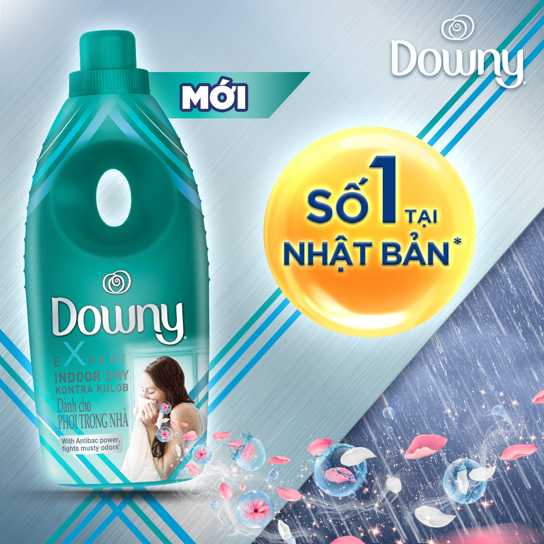 Combo 2 Nước Xả Downy Expert Phơi Trong Nhà 2.4l