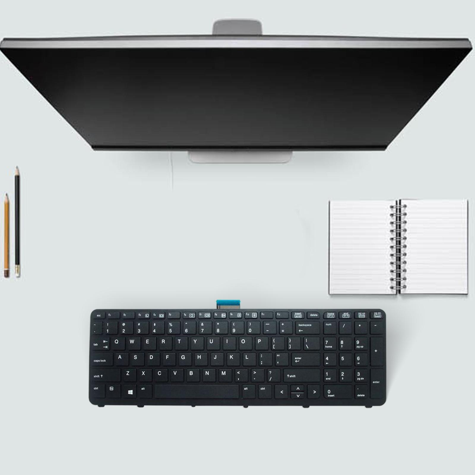 733688-001 US Layout Matte Laptop Keyboard for HP 15 17 G1