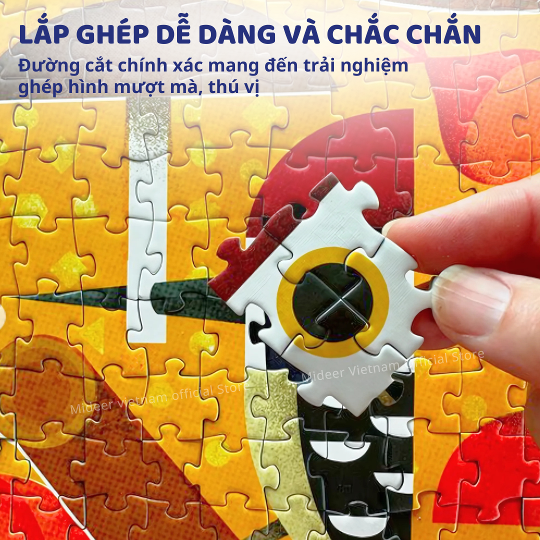 Xếp hình 1000 mảnh, 500 mảnh bộ ghép hình Mideer Artist Puzzle 1000 pcs