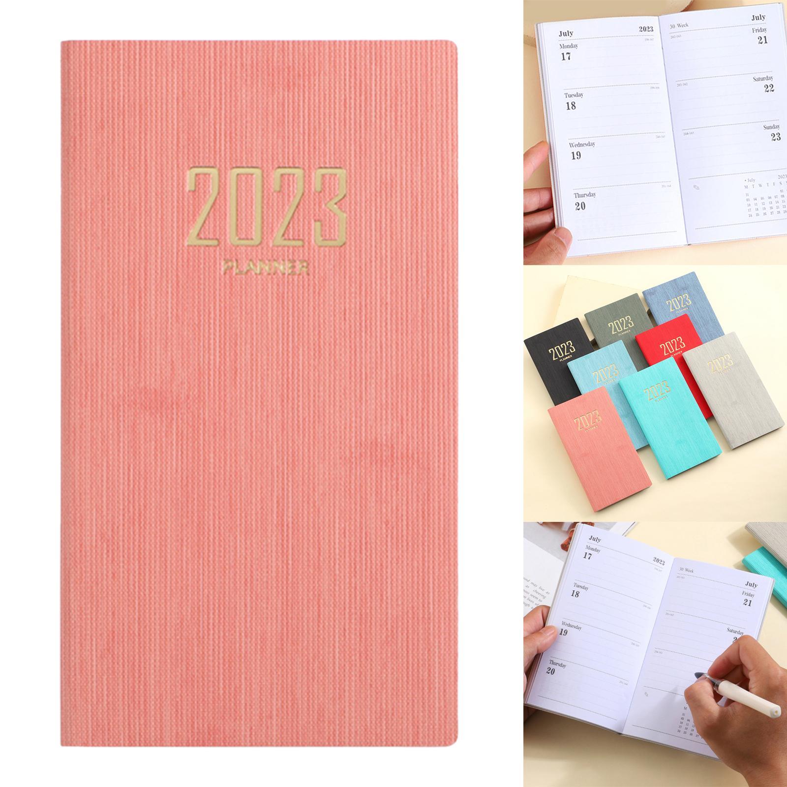 Recording Weekly Notebook Planner Planning Daily Account for Gift