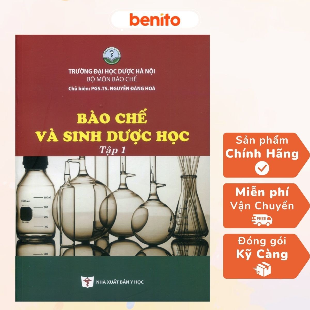 Benito - Sách - Bào chế và sinh dược học Tập 1 - 2022 - NXB Y học