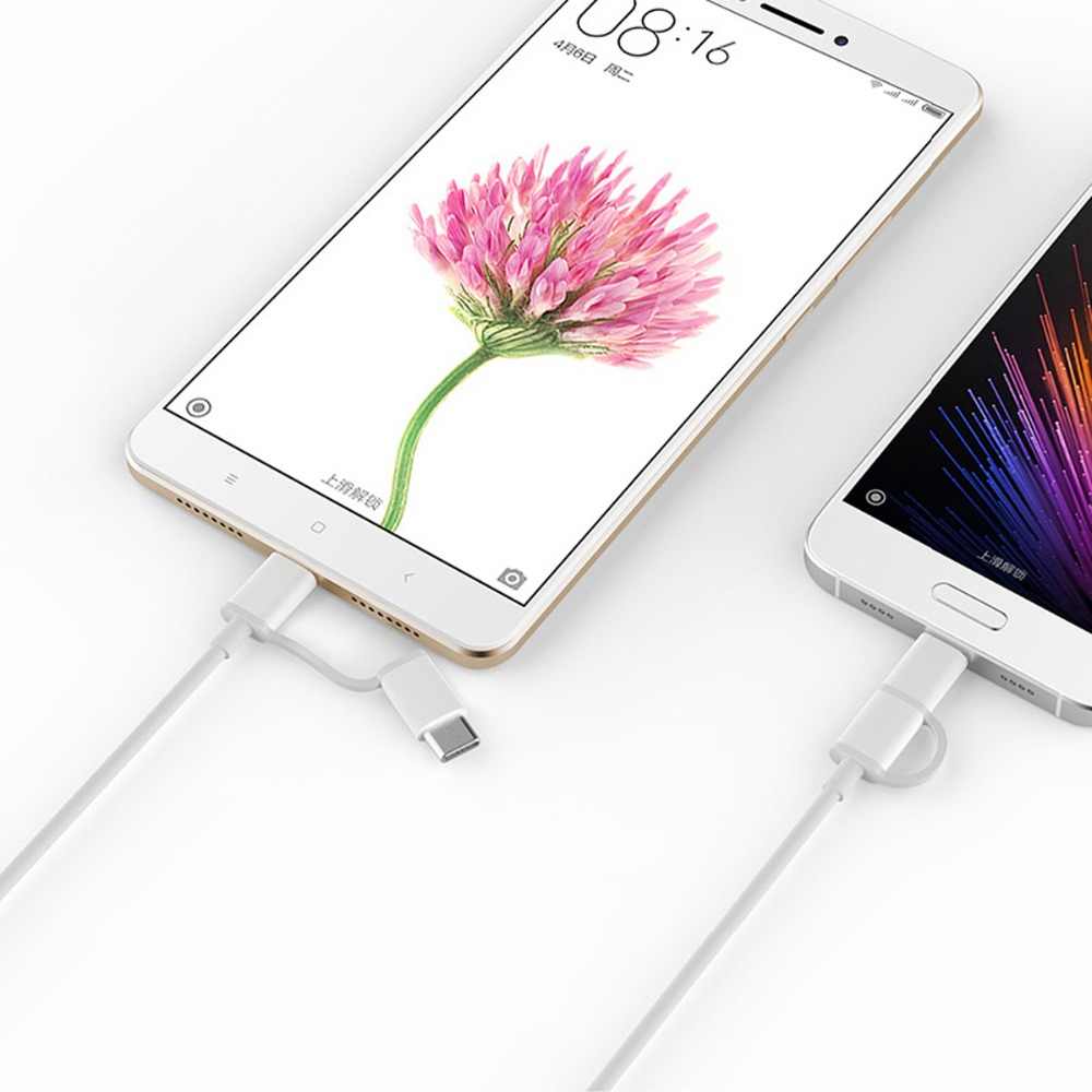 Cáp Sạc Xiaomi ZMI 2 Đầu Type-C / Micro USB - AL511 - 30cm - Hàng Nhập Khẩu