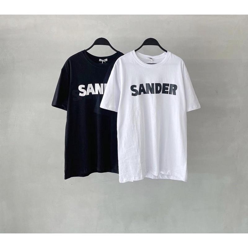 Áo thun unisex Sander áo thun cotton áo thun in