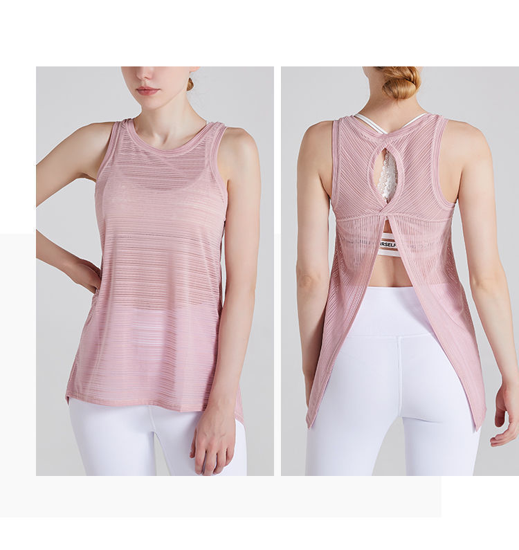 ÁO TANK TOP NỮ MẶC NGOÀI ÁO BRA TẬP THỂ THAO QUẢNG CHÂU