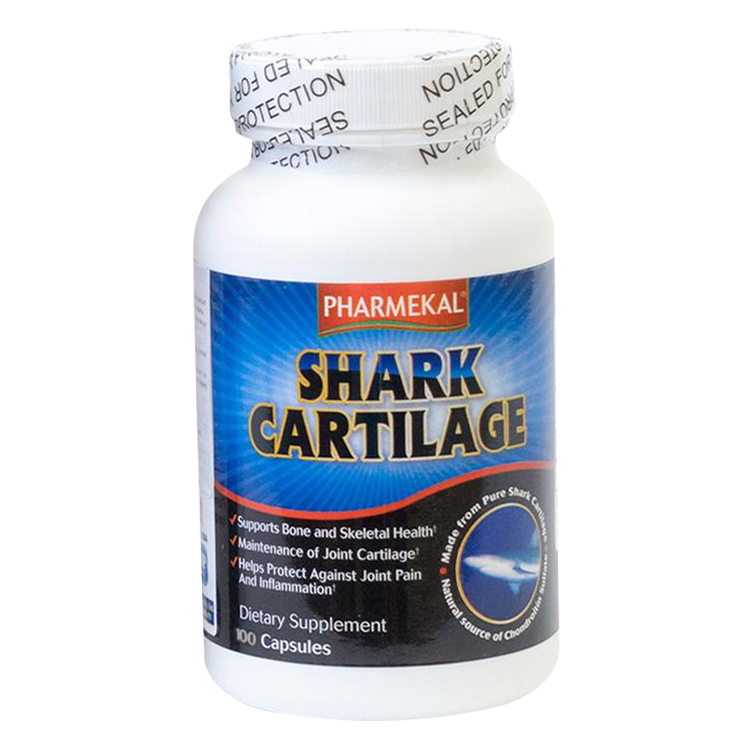 Viên Uống Sụn Cá Mập Pharmekal Shark Cartilage (100 Viên) - Trắng