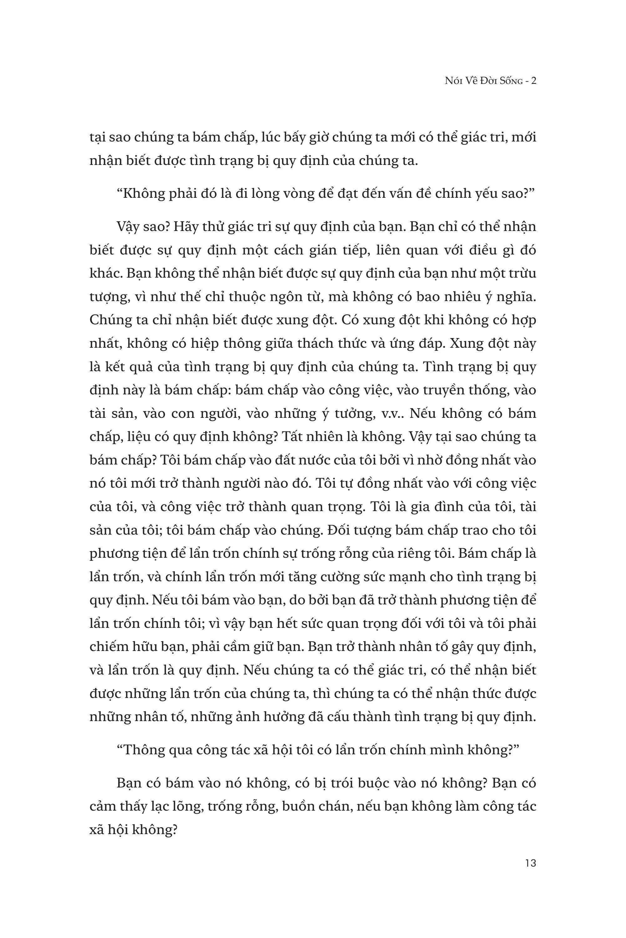 J.Krishnamurti Nói Về Đời Sống - Tập 2