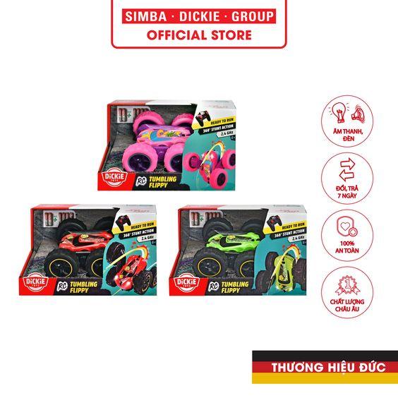 Đồ chơi Xe Điều khiển Dickie Toys RC Tumbling Flippy 201104001