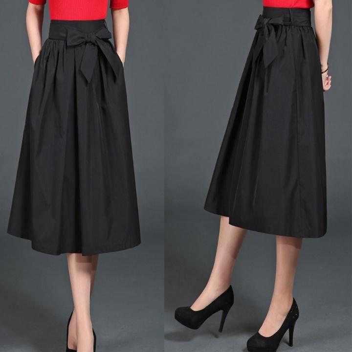 Chân Váy Dài New Design Thiết Kế Dáng Váy Xòe Vintage ,Có Túi và Dây Nơ Phong Cách Hàn Quốc, Vải Tốt ,Mặc Mát CV0027