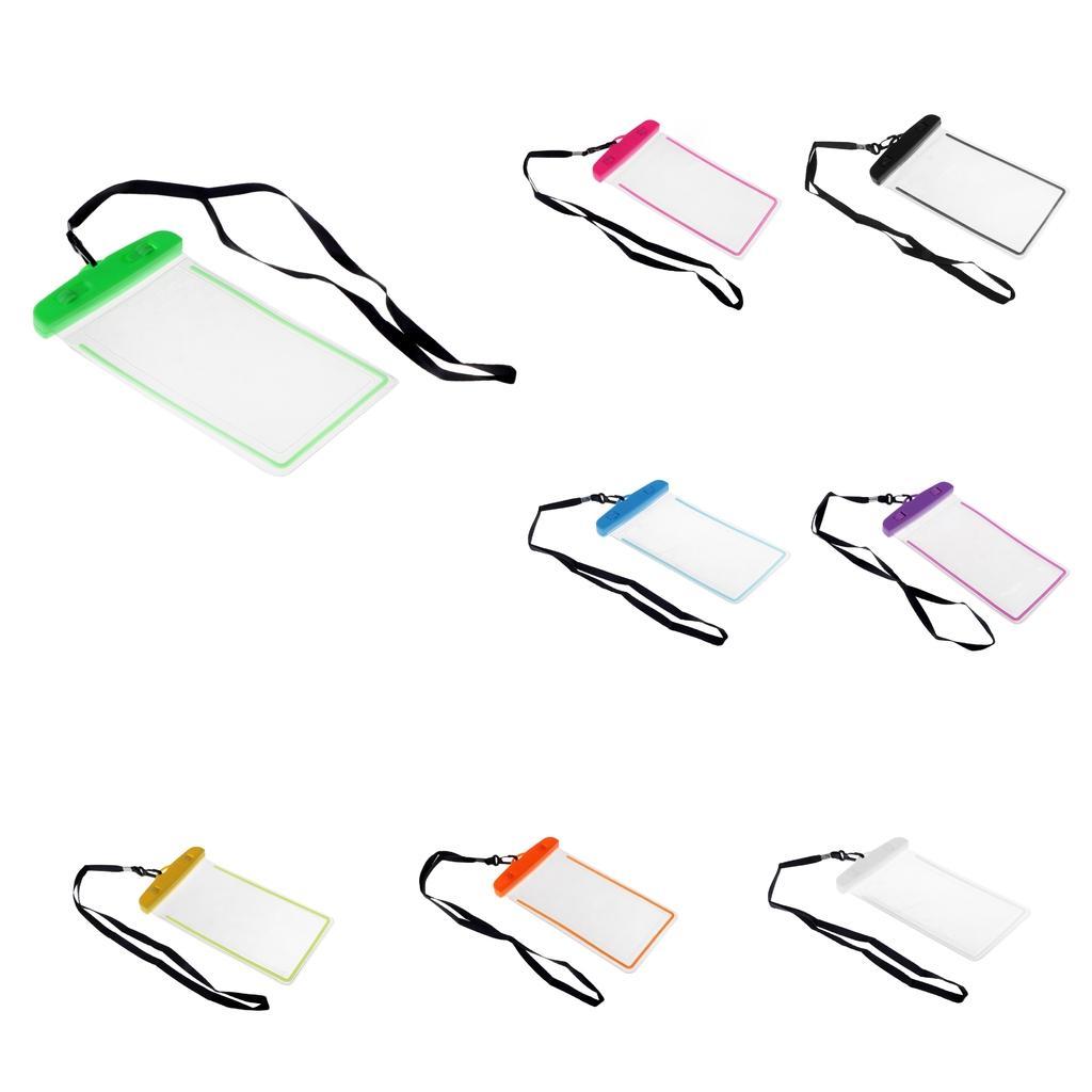 Universal Waterproof Case, Luminous Glow Waterproof Phone Pouch CellPhone Dry Bag for Cell Phones Up To 6" Diagonal