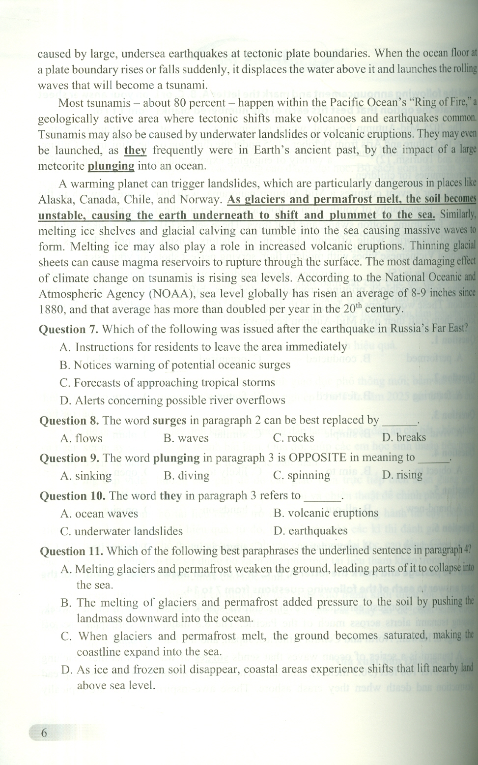 Bộ Đề Ôn Thi Tốt Nghiệp Trung Học Phổ Thông Môn Tiếng Anh - Thần Tốc Thực Chiến