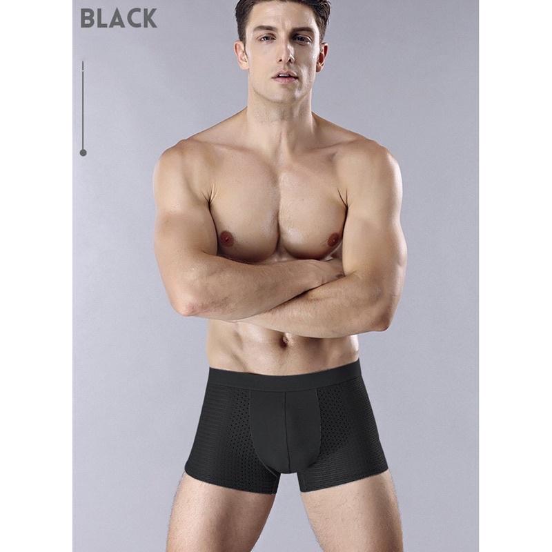 Combo 4 quần sịp đùi boxer thông hơi cao cấp dành cho nam