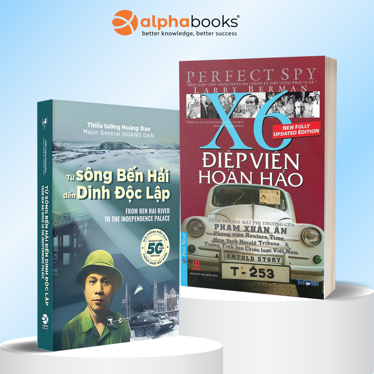 Combo Điệp Viên Hoàn Hảo X6 - Phạm Xuân Ẩn (Bìa Mềm) + Từ Sông Bến Hải Đến Dinh Độc Lập