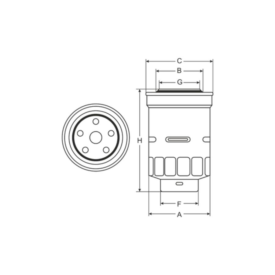 Lọc nhiên liệu dành cho xe Huyndai Santa Fe