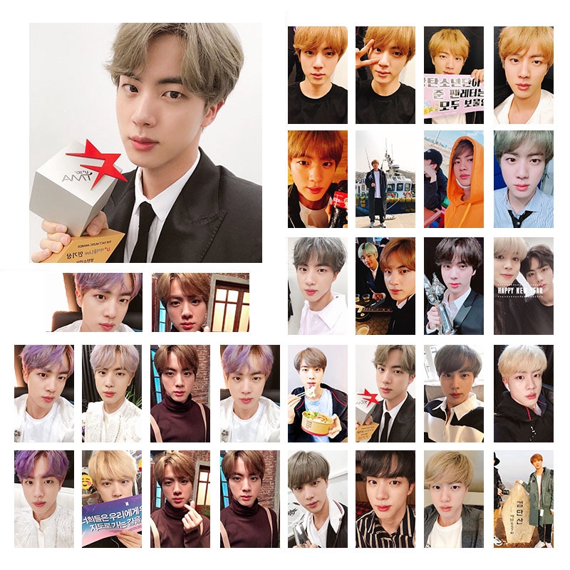 Lomo Jin BTS 30 thẻ ảnh