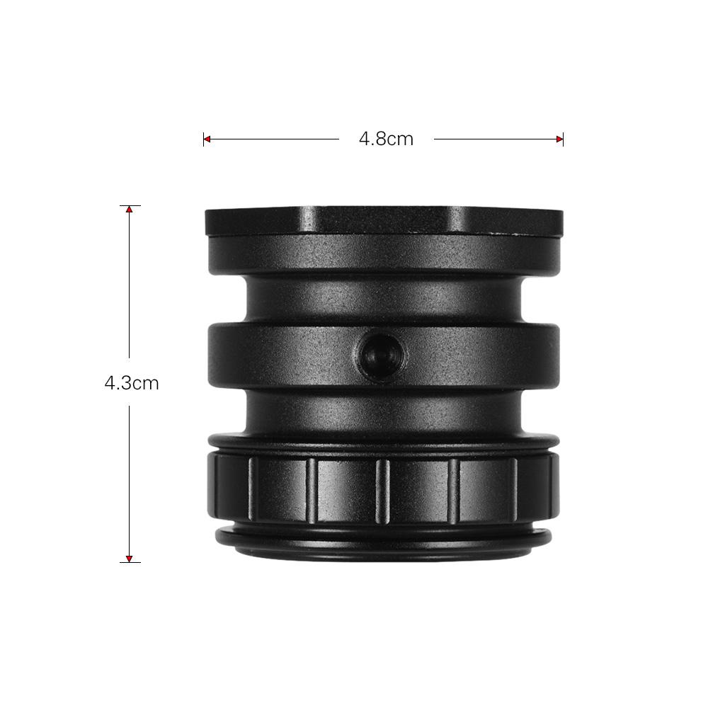 Đèn chiếu sáng video LED nhỏ chống thấm nước có thể thay đổi độ sáng 5600K CRI 95+ Dưới nước 3 mét Rộng 120