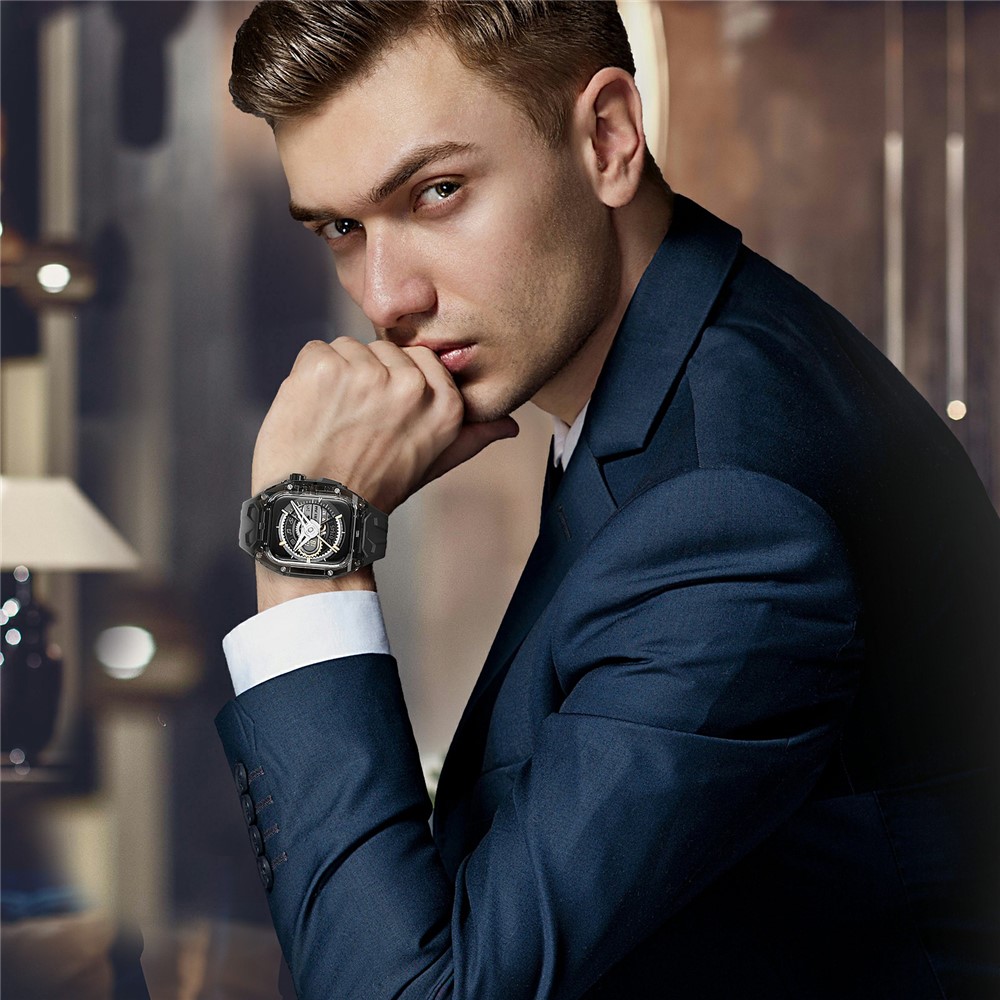 Ốp bảo vệ kiêm dây đeo Rugged Design cho Apple Watch Series 4,5,6,7,8,9,10,11 &amp; Apple Watch Ultra 1,2,3 - Hàng Chính Hãng