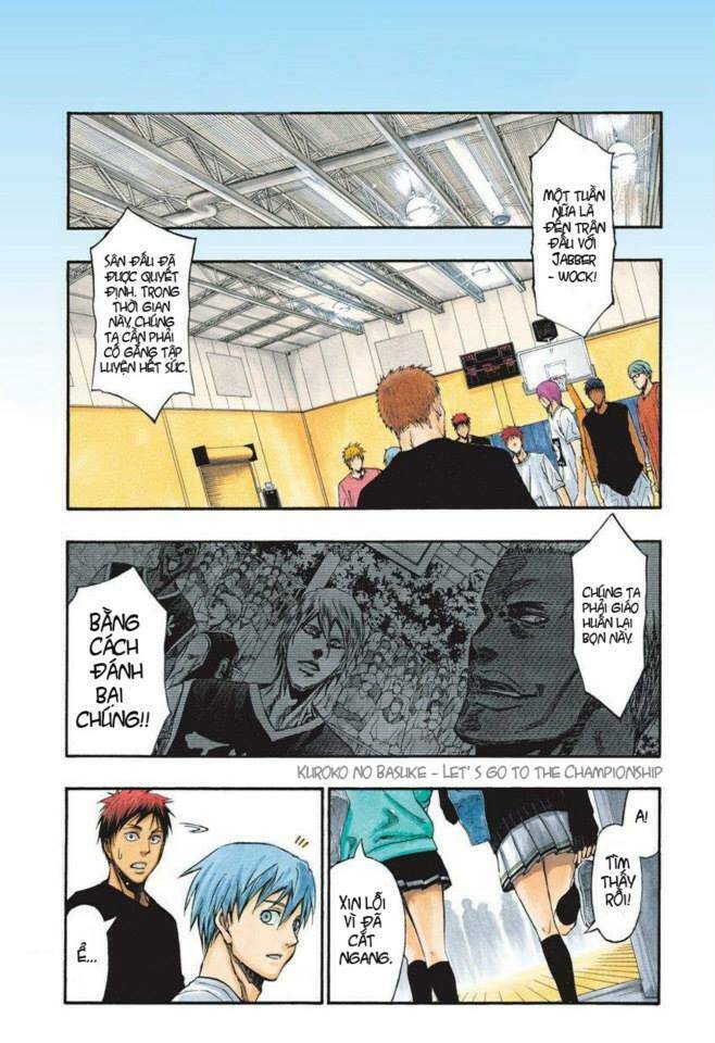 kuroko – tuyển thủ vô hình: trận đấu cuối cùng chapter 2 2