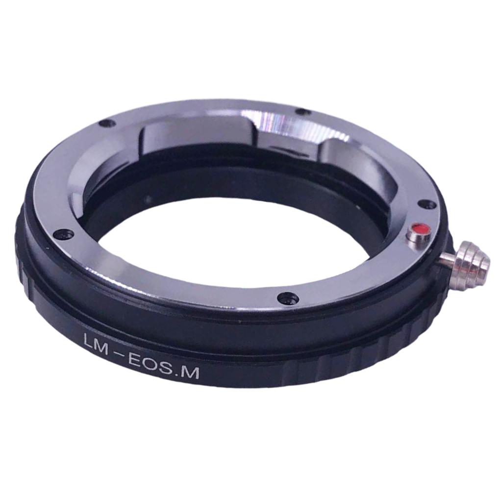 Lens with LM Mounting to Mirrorless Camera Adapter Converter EOS M EF M From
