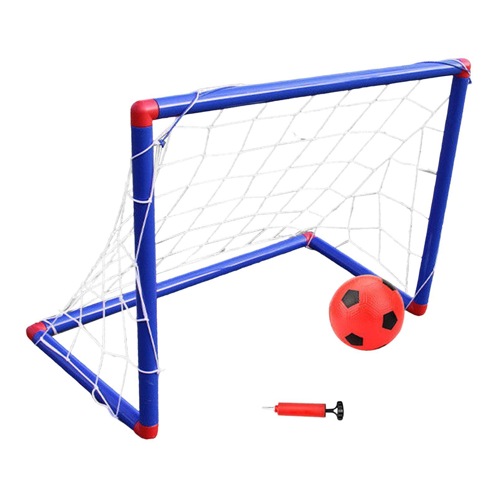 Kids Soccer Goals Soccer Nets Folding for Backyard Mini Playing Football Net