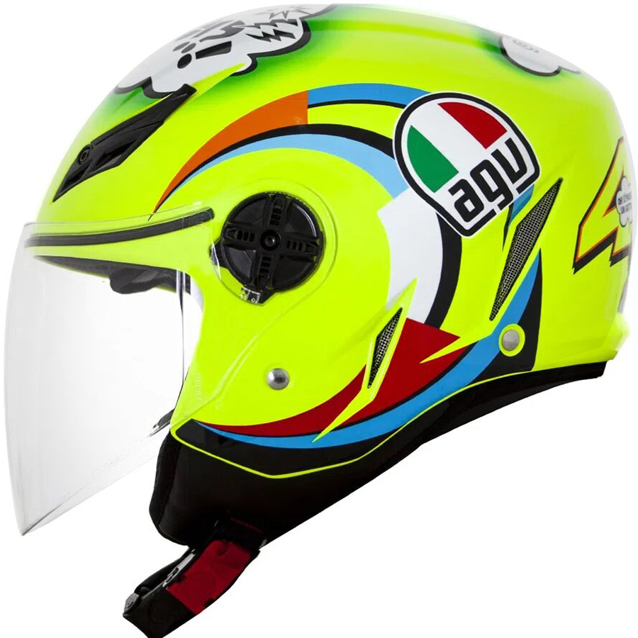 Nón Bảo Hiểm Blade AGV E2205 Top DD Misano 2011 - Hàng Chính Hãng