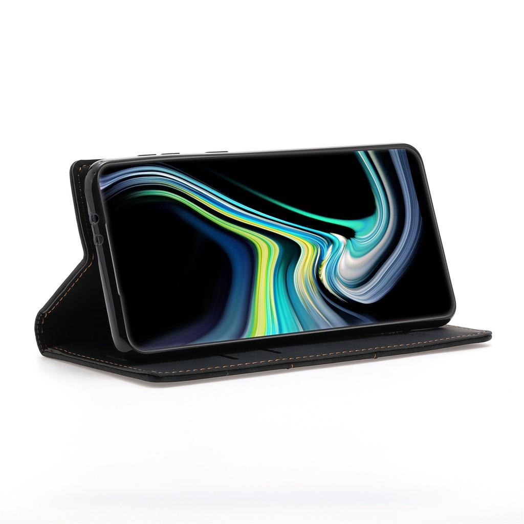 Bao da điện thoại nắp lật từ tính/ ngăn ví cho Samsung Galaxy A02 A02s A12 A32 4G A42 A52 A72 5G