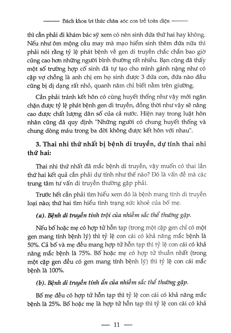 Bách Khoa Tri Thức Chăm Sóc Con Trẻ Toàn Diện