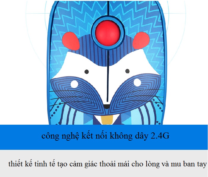 Chuột Không Dây Văn Phòng Chuyên Dụng Ngộ Ngĩnh V.8