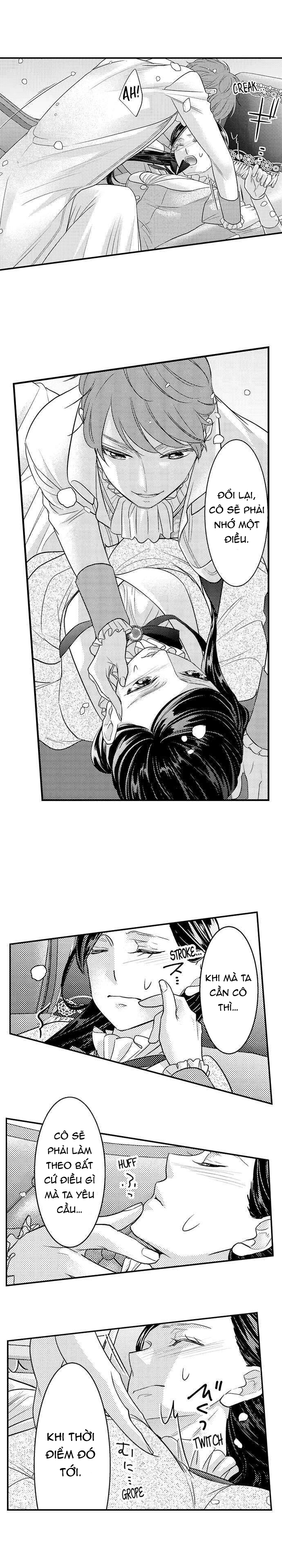 chuyển sinh vào thế giới khác ~ nếu muốn trở thành nữ hoàng hãy tìm cách để được hoàng đế sủng ái vào ban đêm chapter 31.1 5