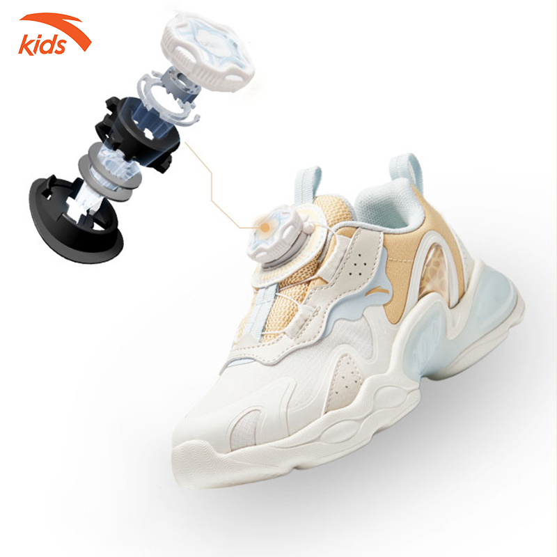 Giày Chạy Thể Thao Bé Gái Anta Kids Flash Shoes W322349923 Size 28-33