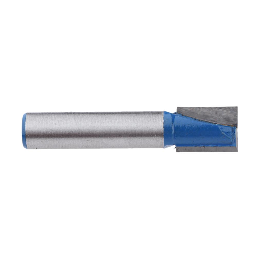 2pcs 8mm Shank CNC Router Bit Tungsten Carbide 1/4" Flush Trim Router