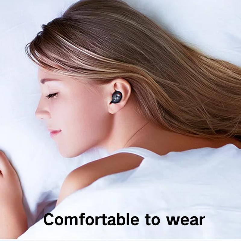 Tai nghe đơn Tai nghe Bluetooth V5.0 mới Tai nghe không dây Tai nghe rảnh tay Tai nghe nhạc 3H có Mic cho mọi điện thoại Màu sắc: Tai nghe một bên