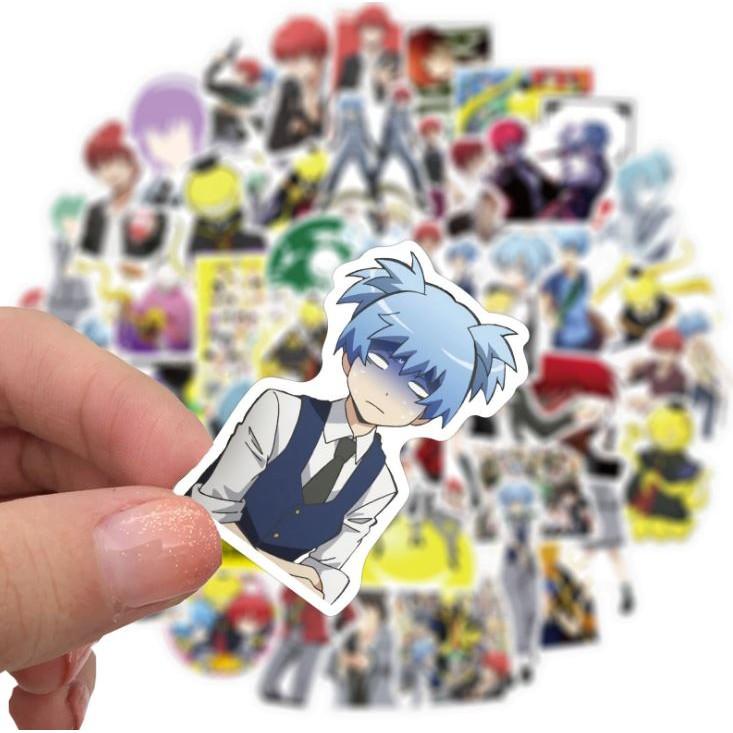 Sticker dán cao cấp Assassination Classroom Cực COOL ms#176