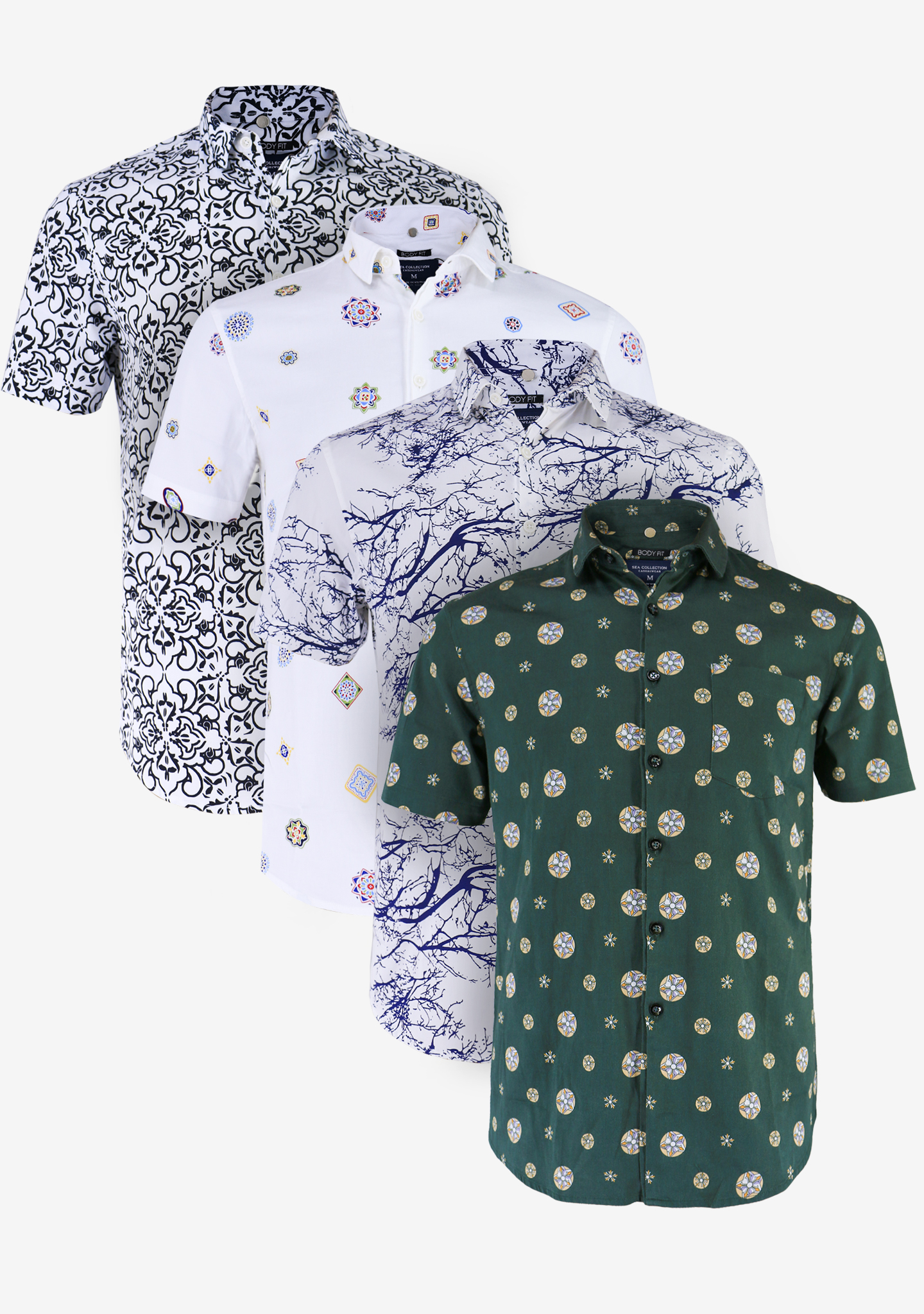 Áo Sơ Mi Nam Hình Tay Ngắn 10307 Sea Collection
