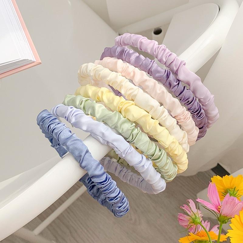 Cài tóc nhún bản nhỏ xinh xắn Ulzzangs