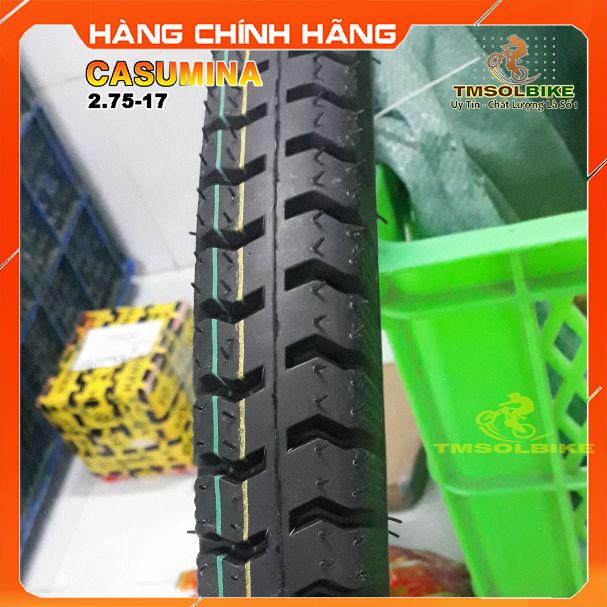 Vỏ Lốp Xe Máy 2.75 - 17 CASUMINA Cho Bánh Sau Chuyên Dùng Chở Nặng, Địa Hình Xấu, Chịu Lực Tải Trọng Lớn