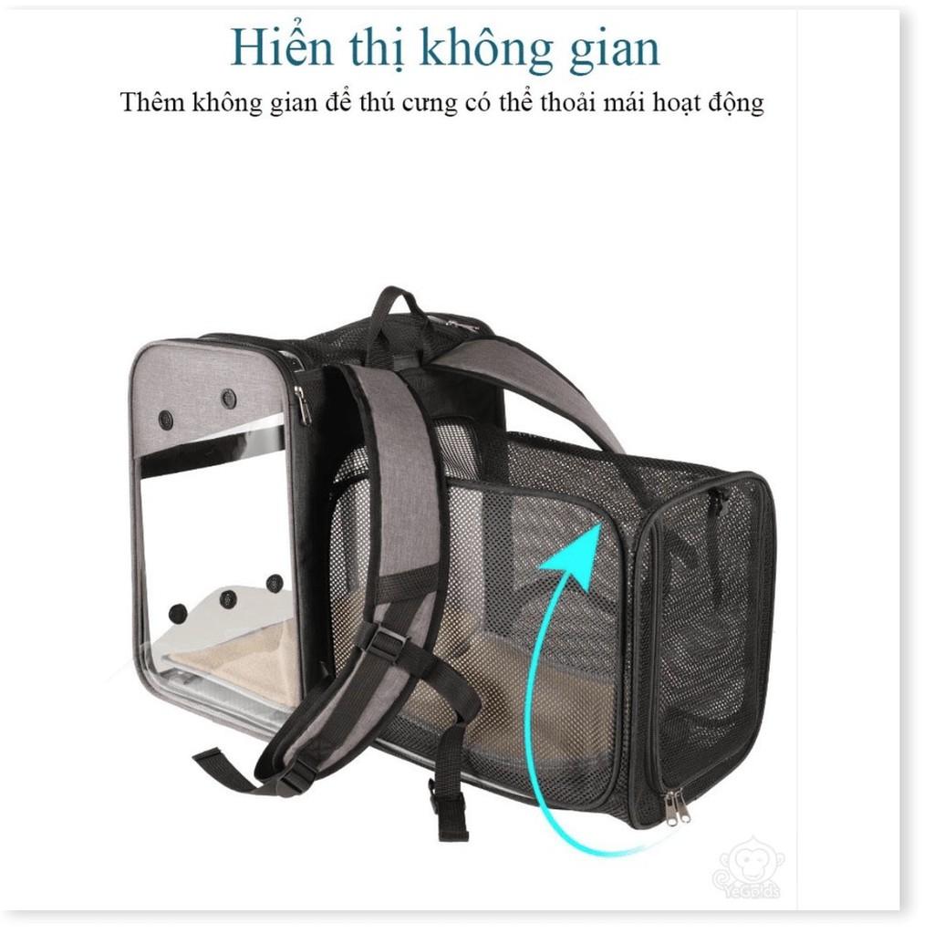 Balo vận chuyển chó mèo Extensible PET BackPack