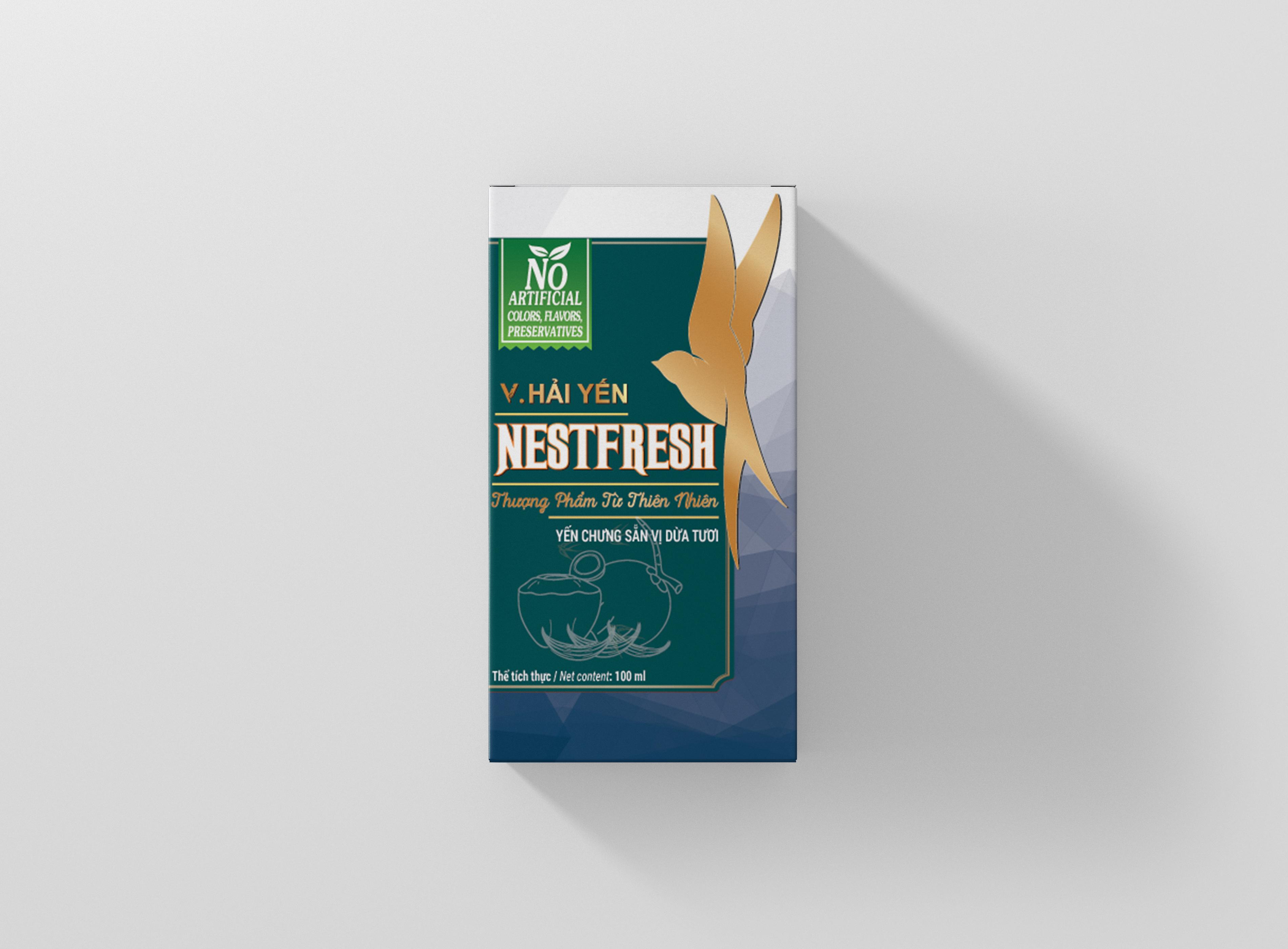 Yến Tươi Chưng Sẵn Nestfresh Vị Dừa Tươi 100ml