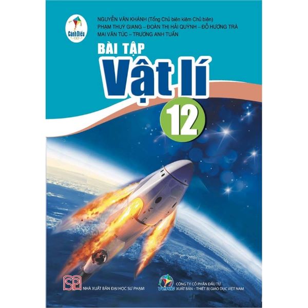 Sách Bài Tập Vật lí 12- Cánh Diều (Kèm Nilon bọc Sách)