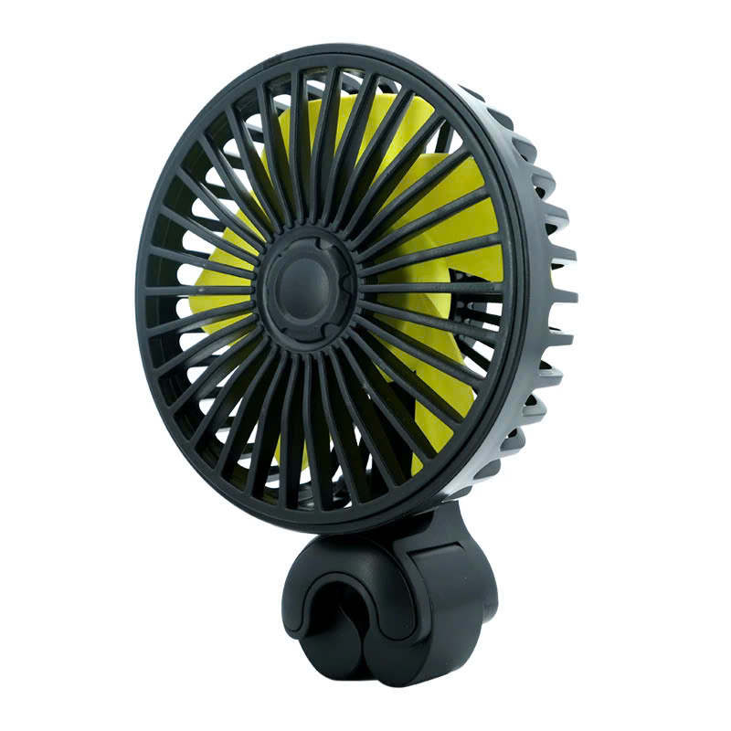 Quạt Mát Ghế Sau Xe Hơi Nguồn 5V 3 Tốc Độ - Mẫu Mới Đỉnh Cao Gió Mạnh Mẽ, Gấp Gọn Tiện Lợi