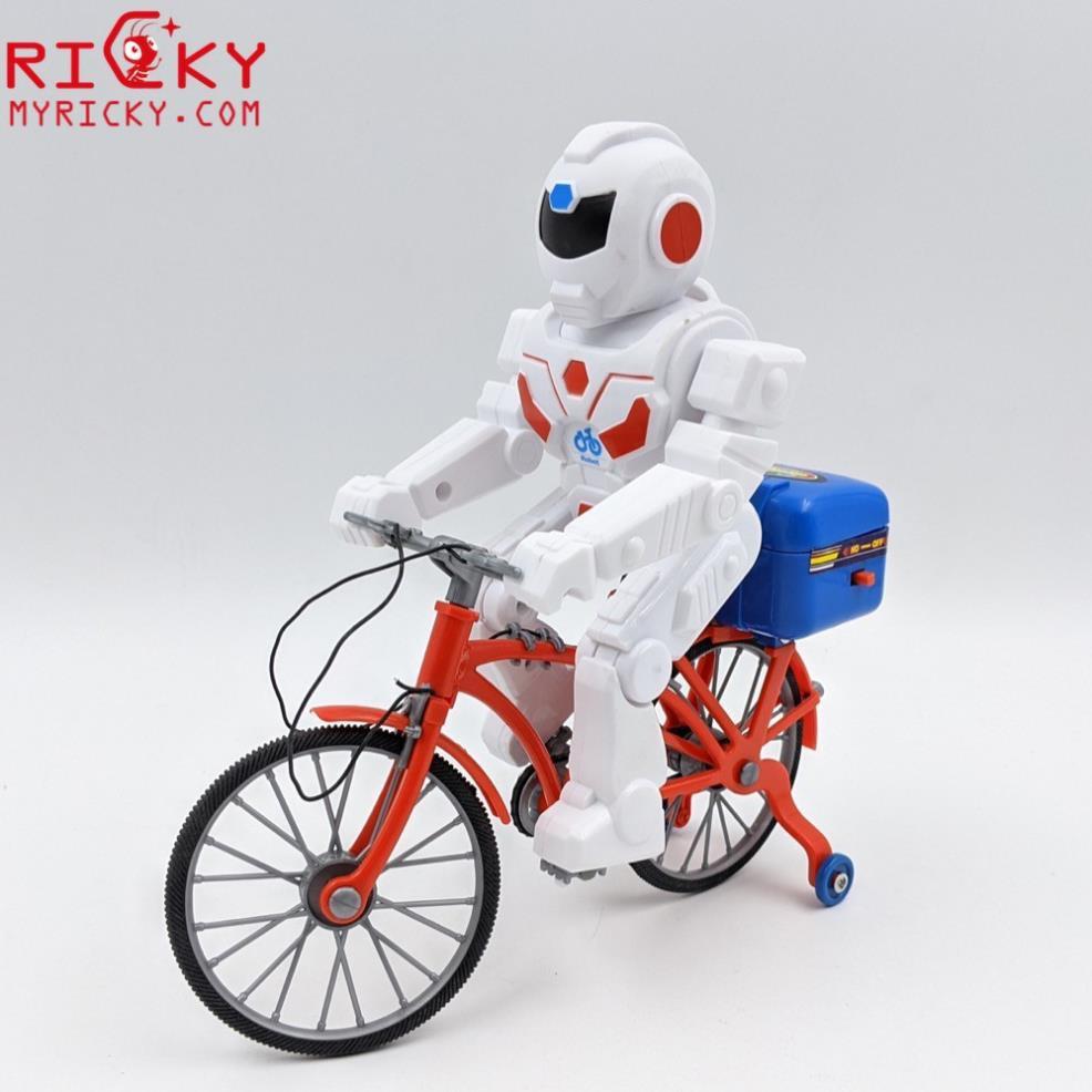 Robot chay xe đạp Quà NOEL cực cool