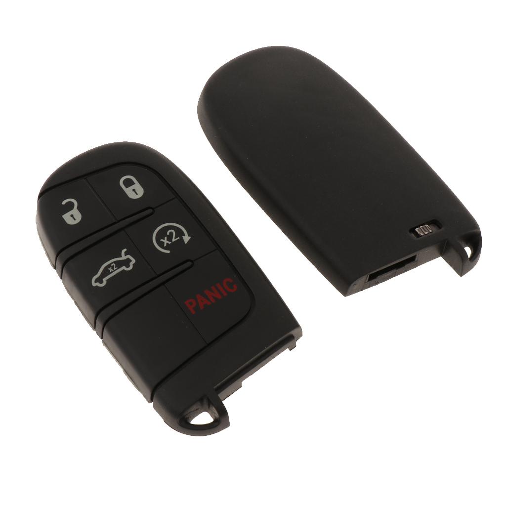 5 Buttons Key Fob Remote Cover Protector Shell Case Cover for