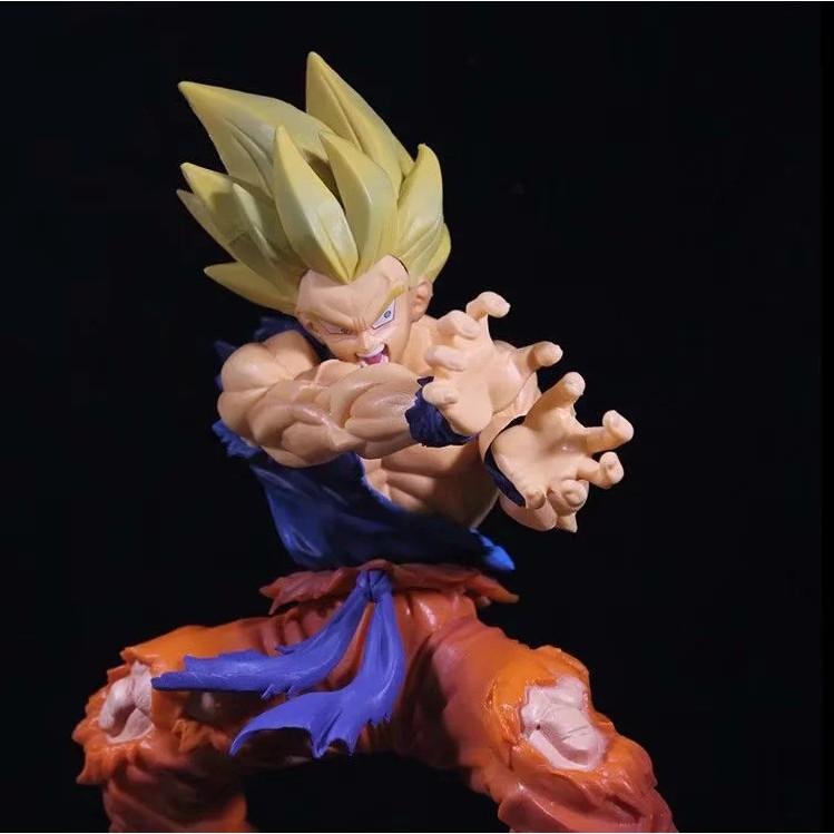 Mô hình dragon ball 7 viên ngọc rồng Songoku Saiyan chưởng kame sắc nét to hơn trong ảnh