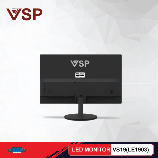 Màn hình máy tính 19inch VSP VS19 (LE1903) VGA 60Hz 5Ms – Hàng chính hãng TECH VISION phân phối