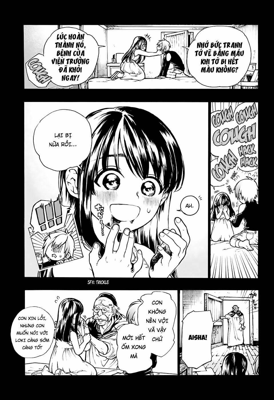 bức họa đẫm máu của phù thủy chapter 1.1 5