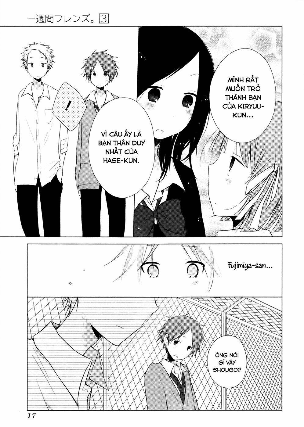 one week friends chapter 9 18