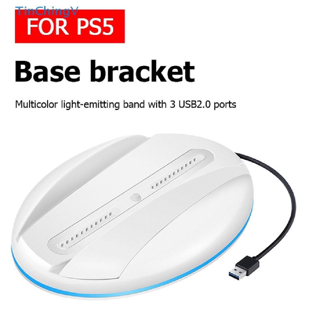 Giá Đỡ Đèn LED RGB Với 3 Cổng Điều Chỉnh Được Cho PS5 / PlayStation 5