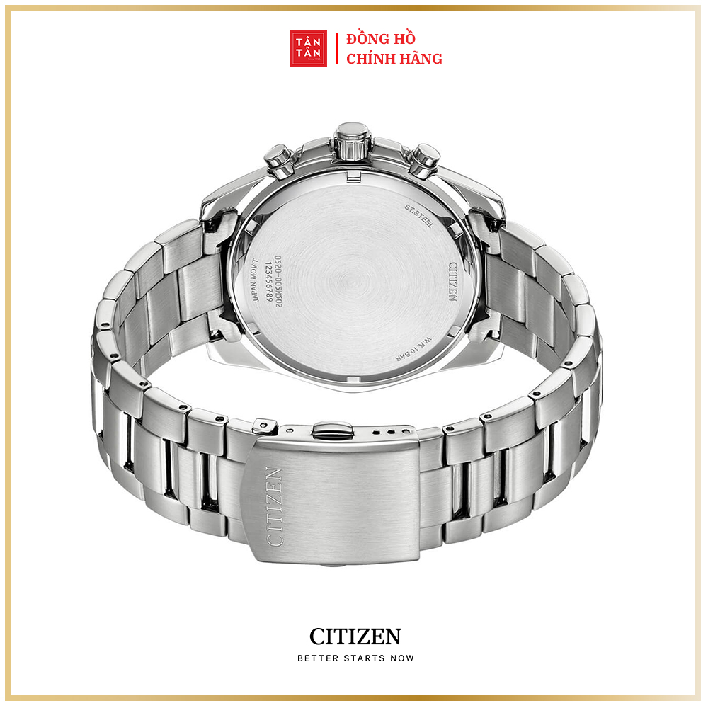 Đồng hồ Nam Citizen Quartz Chronograph AN8200-50A 46.5mm