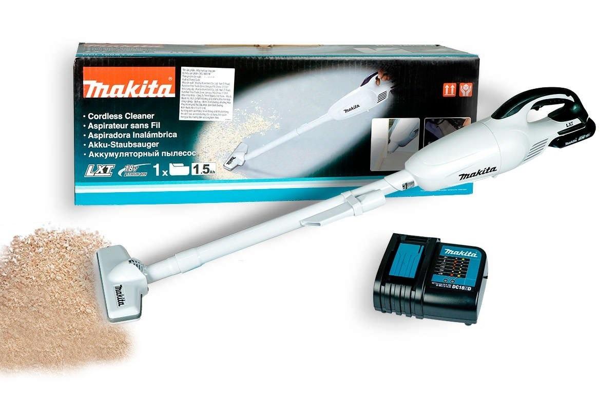 MÁY HÚT BỤI DÙNG PIN 18V MAKITA DCL180FRFW - HÀNG CHÍNH HÃNG