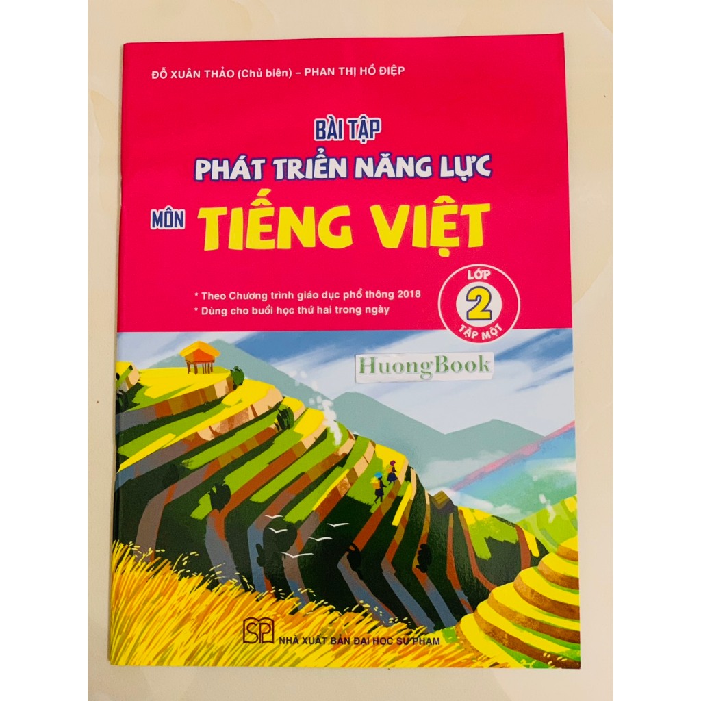 Sách - Combo Bài tập phát triển năng lực học sinh môn tiếng việt lớp 2 tập 1+2