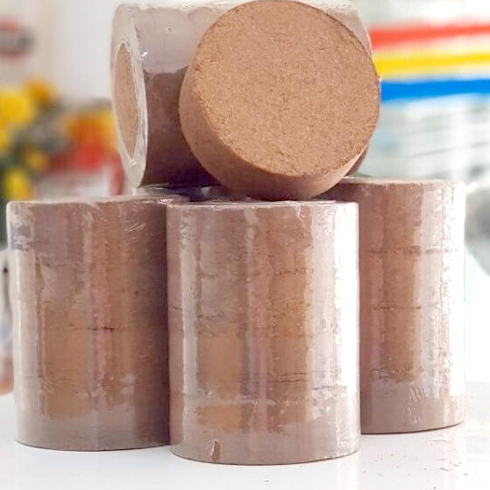 Bánh Xơ Dừa Dạng Nén trồng rau mầm, rau củ, quả sạch